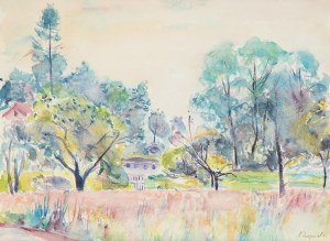 Czeslaw Rzepinski (1905 Strusowa near Trembowla - 1995 Krakow), Landscape