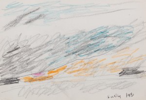 Jozef Czapski (1896 Prague - 1993 Maisons-Laffitte), Untitled, Sailly 1981.