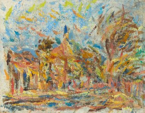Zenon Kononowicz (1903 Honczary-1971 Lublin or Kazimierz Dolny), Abstract composition