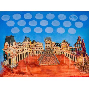 Jacek Sroka, Ruiny Luwru (Les ruines du palais du Louvre), 2018