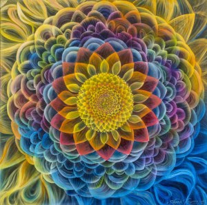 Hanna Rozpara, Flower of Diversity, 2023