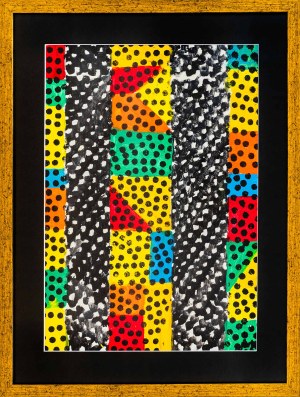 Piotr Młodożeniec, Abstraction - stripes of dots