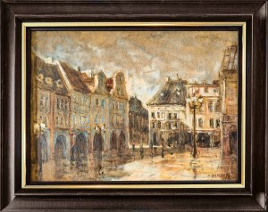 Dorota Falkowska-Adamiec, Market Square in Gliwice, 1994