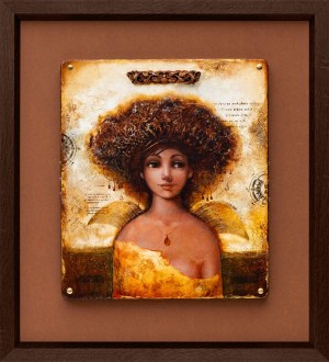 Olena Matsehora, Amber drop, 2019
