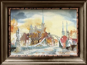 Pavel Gladkov, Tumski Bridge in Wroclaw, 2007
