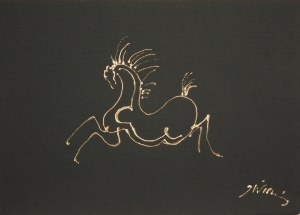 Józef Wilkoń(b.1930),Noble steed
