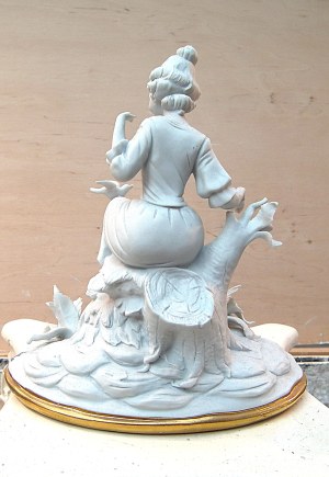 Edoardo Tasca ,porcelain figure by Capodimonte company