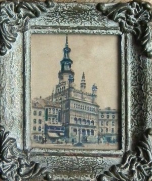 Marian Puchalski(1912-1970),Poznań City Hall on the Market Square,1939
