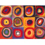 Wassily Kandinsky(1866-1944), Studium koloru, (1913)