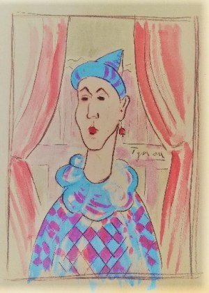 Tymon Niesiołowski(1882-1965),Harlequin