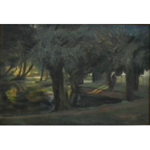 Reinhold Bahl (1869 Danzig - 1945 Danzig),Park,1934