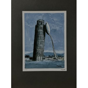 Rene Magritte (1898 - 1967) Souvenir de voyage (Pamiątka z podróży - 1955)