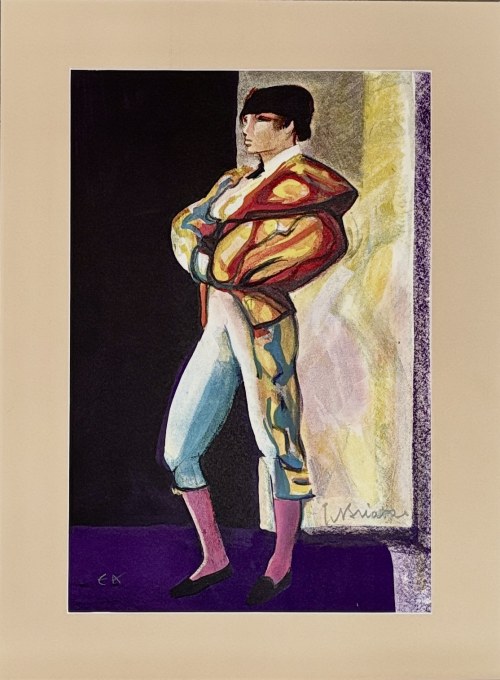 Georges BRIATA (1933-2019)z cyklu: Corrida, Torreador, 1961