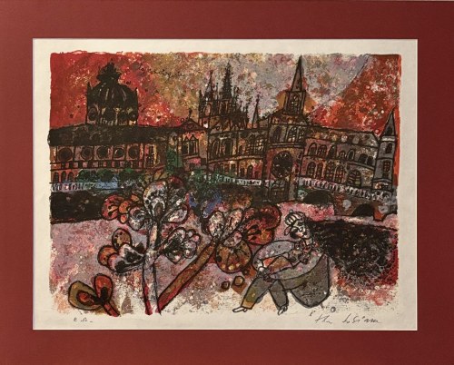 Theo Tobiasse (1927-2012), La Concergiere ( Konsjerż)