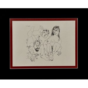 Pablo Picasso (1881-1973) La vie est bell, ( Życie jest piękne)1968
