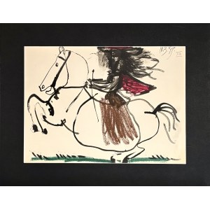 Pablo Picasso 1881-1973 Jacqueline en Amazone 1961