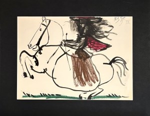 Pablo Picasso 1881-1973 Jacqueline en Amazone 1961