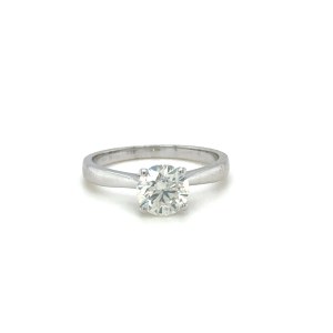 2.57 GR WHITE GOLD RING WITH DIAMONDS - RNG41102