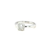 3.22 GR WHITE GOLD RING WITH DIAMONDS - RNG41107