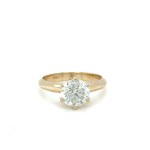 4 GR YELLOW GOLD RING WITH 2.00 CT DIAMONDS - RNG41101