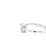 3.23 GR WHITE GOLD RING WITH DIAMONDS - RNG41106