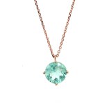 14K ROSE GOLD CHOKER 2.46 GR WITH 2.26 CARATS OF DIAMONDS - PND40301