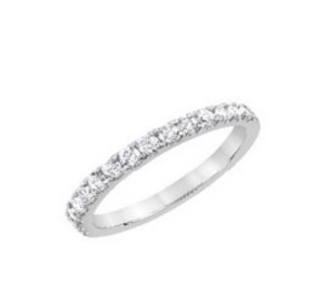 440 LG GOLD RING WITH LAB GROWN DIAMONDS