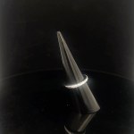 440 LG GOLD RING WITH LAB GROWN DIAMONDS