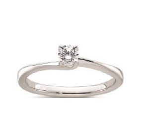 2.92 GR NATURAL DIAMOND GOLD RING - 1006 NAT 18K