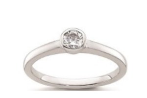 LAB GROWN DIAMOND GOLD RING - 407 18K LG