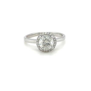 2.54 GR WHITE GOLD RING WITH DIAMONDS - RNG40902