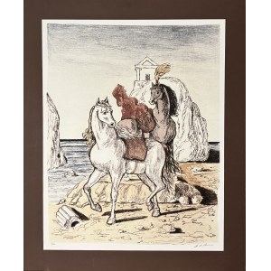 Girogio Di Chirico (1888 - 1978) I Cavalli di Achille ( konie Achillesa)