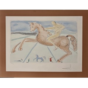 Salvador Dali (1904-1989) Apokaliptyczny Jeździec (El jinete apocalíptico)1968