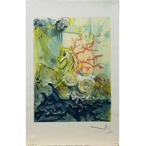 Salvador DALI (1904-1989), Neptune Z cyklu: Les Chevaux de Dali (Dalinian Horses), 1983