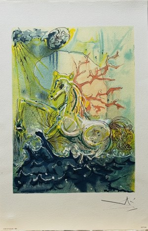 Salvador DALI (1904-1989), Neptune From the series: Les Chevaux de Dali (Dalinian Horses), 1983.
