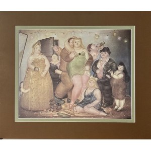 Fernando Botero (1932 - 2023), Night party,1976
