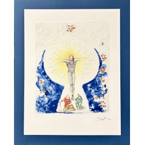 Salvador DALI (1904-1989,) Hostia z cyklu „Apokalipsa według świętego Jana”. ,1961