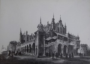 Jan Kulikowski (1914-1995), Kraków Sukiennice,1953-55