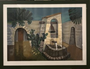 Louis TOFFOLI (1907-1999), Hotel in Peru, 1996
