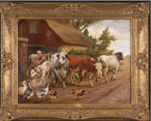 Jean François (Jan Frans) Van Leemputten (1818 - 1894), Rural life, 19th century