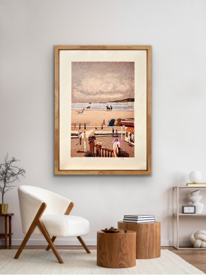 Ramon Dilley (1932 -2013 ), Les planches de Deauville (Deauville Pier), 1982