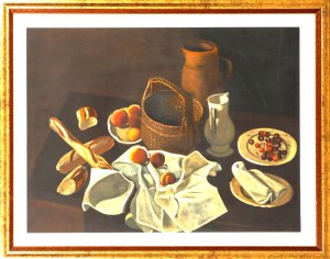 André Derain (1880-1954), Nature morte à la baguette - (Still life with baguette), 1970 (1935)