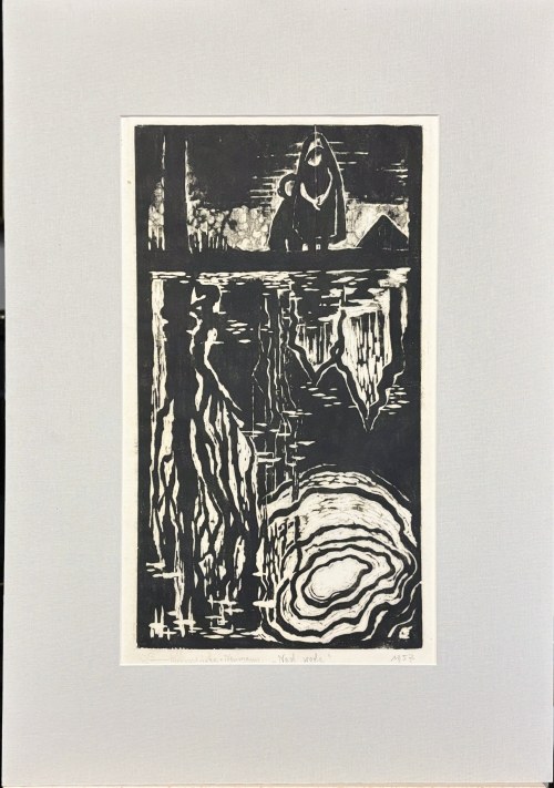 Maria Hiszpańska-Neumann (1917- 1980), Nad wodą, 1957