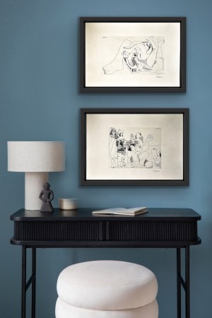 Pablo Picasso ( 1881-1973) set of 2 lithographs from the series 
