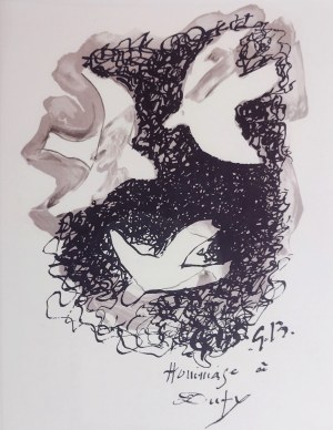 Georges Braque (1882-1963), Homage to Raoul Dufy, 1965