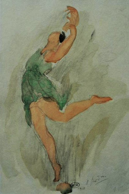 Auguste RODIN (1840-1917), The Dancer, 1949