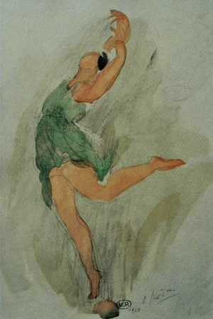 Auguste RODIN (1840-1917), The Dancer, 1949