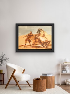 Claude WEISBUCH (1927-2014), Taming of the Steed,1984