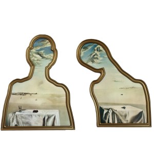 Salvador Dali (1904-1989) Para z głowami pełnymi chmur