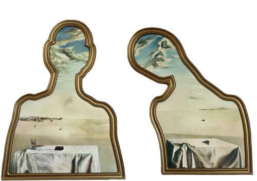 Salvador Dali (1904-1989) Para z głowami pełnymi chmur